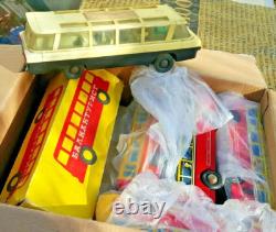 Vintage Space Bus Toy Trans Europ Express Friction Ms Msb Germany Ddr Gdr Works