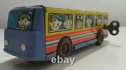Vintage Space Bus Toy Trans Europ Express Friction Ms Msb Germany Ddr Gdr Works
