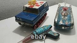 Vintage Space Car Utopian Planet Explorer Moonrover Toy Omega Weimar Ddr Gdr