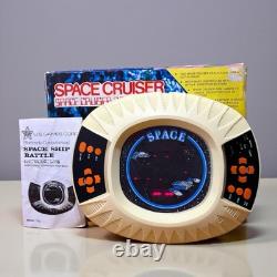 Vintage Space Cruiser Electronic Game U. S. Games Corp TF2 NOS Tested Works