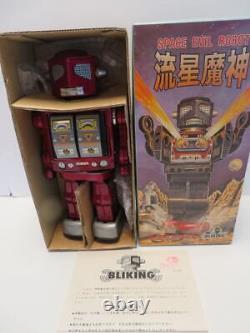 Vintage Space Evil Robot Japan by Blinking Pristine Working Condition