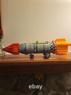 Vintage Space Frontier Rocket & Box (Extra Wheels)
