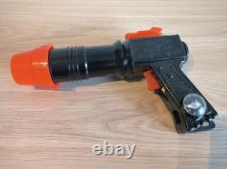 Vintage Space Gun Tin Toy Astronaut Cosmonaut Alien Rocket Pistol
