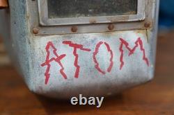 Vintage Space Helmet Welding Mask Retro Sci Fi Prop robot Atom Atomic bomb
