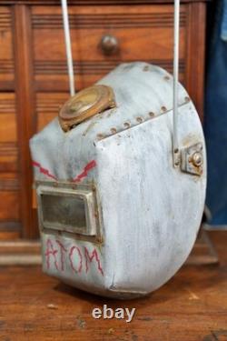 Vintage Space Helmet Welding Mask Retro Sci Fi Prop robot Atom Atomic bomb