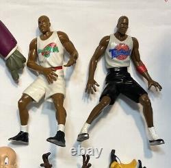 Vintage Space Jam Michael Jordan TAZ Action Figure Lot Playmates 1996 Monstars