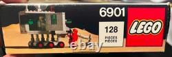 Vintage Space LEGO 6901 Open Box, Inside Pieces in Good Condition