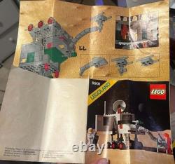 Vintage Space LEGO 6901 Open Box, Inside Pieces in Good Condition