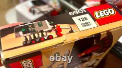 Vintage Space LEGO 6901 Open Box, Inside Pieces in Good Condition
