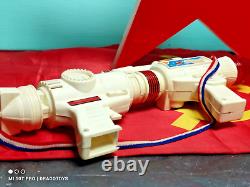 Vintage Space Laser Electronic Gun Toy Astronaut Alien Blaster Flashing Barrel