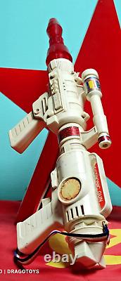 Vintage Space Laser Electronic Gun Toy Astronaut Alien Blaster Flashing Barrel