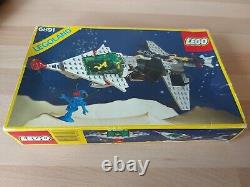 Vintage Space Lego 6891 100% COMPLETE Box + Instructions + Mini Figs