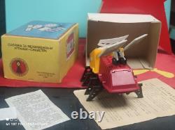 Vintage Space Machine'neptun' Planet Explorer Moonrover Toy Soviet Era Box
