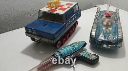 Vintage Space Machine'neptun' Planet Explorer Moonrover Toy Soviet Era Box
