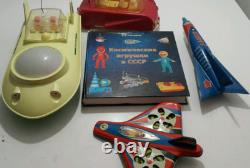 Vintage Space Machine'neptun' Planet Explorer Moonrover Toy Soviet Era Box