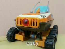 Vintage Space Moon Rover Tin Metal Toy Battery Operated Ussr Soviet Era Cccp