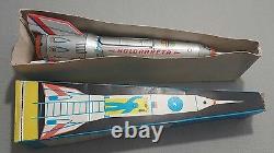 Vintage Space Moonrover And Astronauts Toy Batt. Operated Ussr Soviet Era Cccp