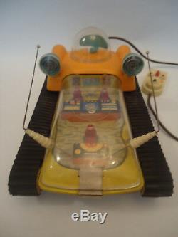 Vintage Space Moonwalker Rover Toy Battery Remote Ctrl. USSR Russian Cosmos 70s