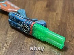 Vintage Space Ray Gun Toy Sparking Gun Retro Space Future KO Made in Japan