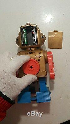 Vintage Space Robot Toy Made In Japan Adjustable Level Batt. Operated Original