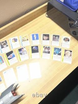 Vintage Space Rocket Metal Coin Bank + U. S. Space Exploration Rummy Game