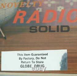 Vintage Space Rocket Radio BC-517 Model # 22829 1960's NOS Hard to find
