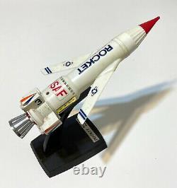 Vintage Space Rocket Radio BC-517 Usaf with foot Working