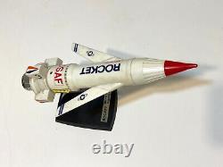 Vintage Space Rocket Radio BC-517 Usaf with foot Working