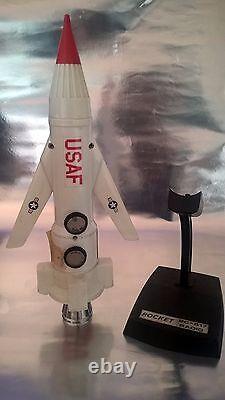 Vintage Space Rocket Radio BC-517 Usaf with foot Working