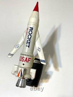 Vintage Space Rocket Radio BC-517 Usaf with foot Working