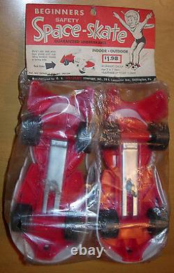 Vintage Space Skate Roller Skates Sealed C. 1960 Williams Shillington