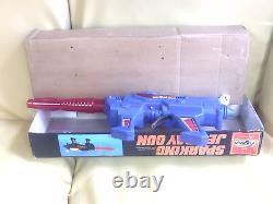 Vintage Space Sparking Jet Ray Gun Pf 2009 Toy Friction Powered Orig. Box China