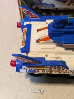 Vintage Space Tank Battery Operated Toy, Great Condition With All Decals & Box