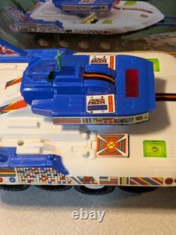 Vintage Space Tank Battery Operated Toy, Great Condition With All Decals & Box