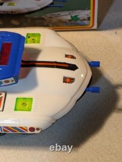 Vintage Space Tank Battery Operated Toy, Great Condition With All Decals & Box