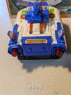 Vintage Space Tank Battery Operated Toy, Great Condition With All Decals & Box