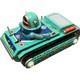 Vintage Space Tank ME 091 Gyro Action Tin Litho Robot Sci Fi Beijing Toy 9.5 in