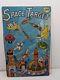 Vintage Space Target Superior Toys Shooting Target Game Board Tin Litho Atomic