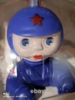 Vintage Space Toy Altair Lunokhod Friction Powered Plastic Ussr Soviet Era Cccp