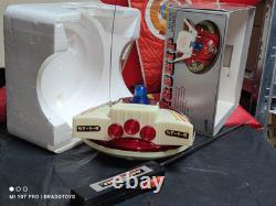 Vintage Space Toy China Me 068 Airship Astronef Flying Sauser Orig. Box + Remote