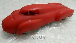 Vintage Space Toy Futuristic Car Friction Conception Model Plastic Soviet Era