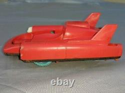 Vintage Space Toy Hurricane Plasticade Futuristic Utopian Concept Car Dmsz 1967
