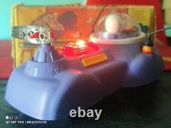Vintage Space Toy Mobil Moonrover'ogonek' Soviet Russia Cccp Batt. Operated Box
