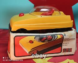 Vintage Space Toy Mobil Moonrover'ogonek' Soviet Russia Cccp Batt. Operated Box