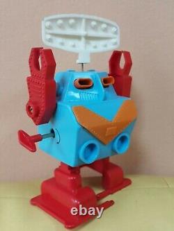 Vintage Space Toy Mobil Moonrover'ogonek' Soviet Russia Cccp Batt. Operated Box