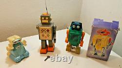 Vintage Space Toy Mobil Moonrover'ogonek' Soviet Russia Cccp Batt. Operated Box