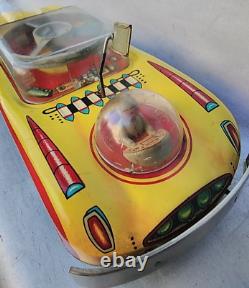 Vintage Space Toy Mobil Moonrover'ogonek' Soviet Russia Cccp Batt. Operated Box