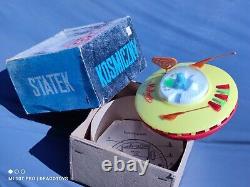 Vintage Space Toy Moonrover'lunokhod' Norma Soviet Russia Cccp Batt. Oper. Works