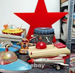 Vintage Space Toy Moonrover'lunokhod' Norma Soviet Russia Cccp Batt. Oper. Works
