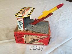 Vintage Space Toy. Rockect Launch Post War German. Price Reduction